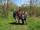 Julia, Herbert, Sabine und ich zwischen Burgstock und Im Anger