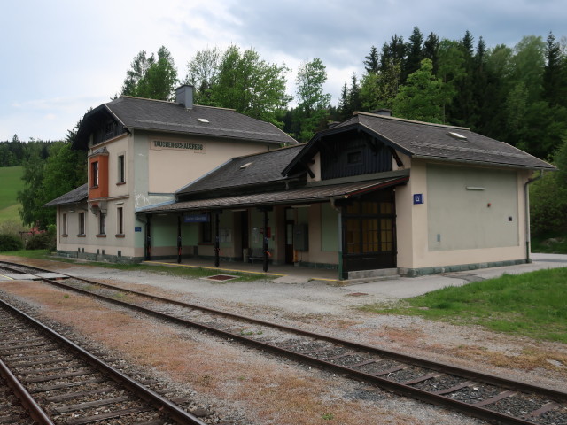 Bahnhof Tauchen-Schaueregg, 650 m