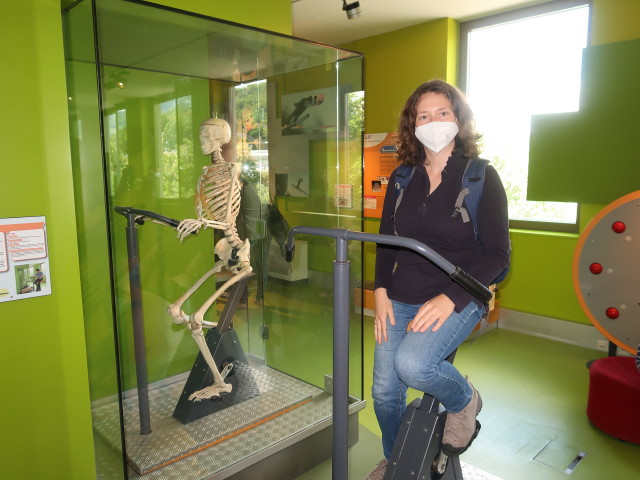 Sabine im Science Center