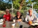 Jörg, Doris und Friedrich im 'Das Bootshaus'