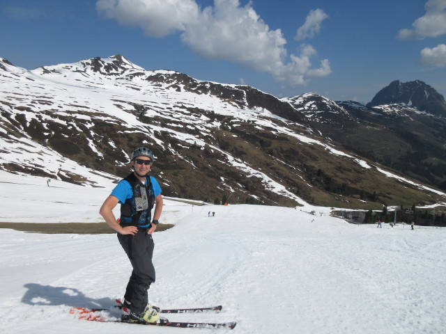 Ich auf der Ganzeralmpiste