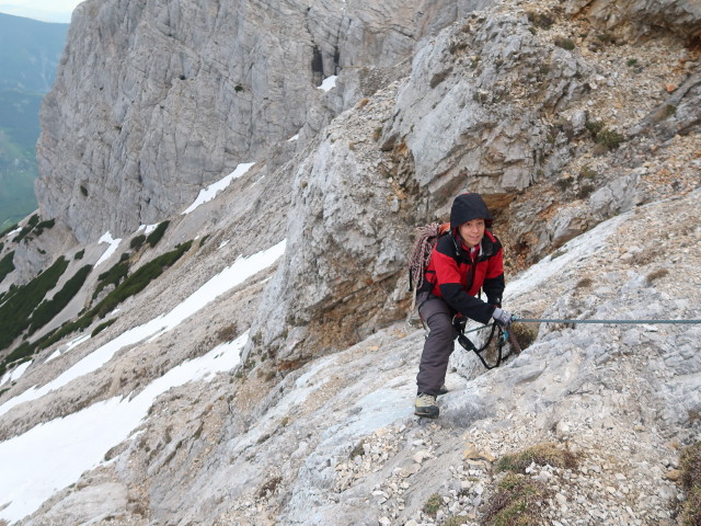 Südwandband-Klettersteig: Angela (5. Juni)