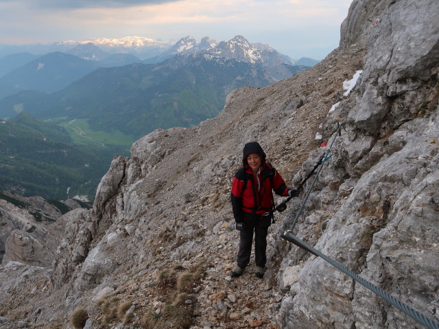 Südwandband-Klettersteig: Angela (5. Juni)