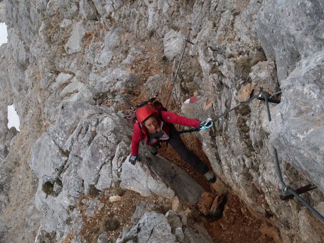 Südwandband-Klettersteig: Angela (5. Juni)