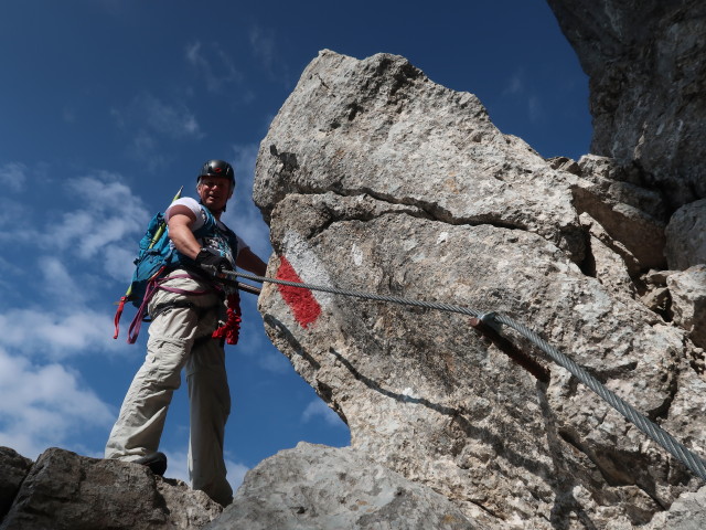 Südwandband-Klettersteig: Erich (5. Juni)