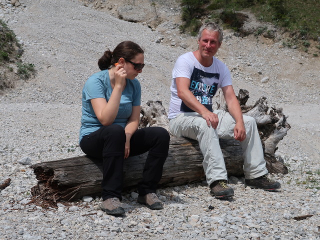 Sabine und Erich im Kühgraben (5. Juni)