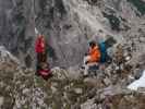 Angela und Erich zwischen Großem Buchstein und Südwandband-Klettersteig (5. Juni)