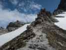 zwischen Südwandband-Klettersteig und Buchsteinhaus (5. Juni)