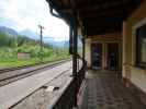 Bahnhof Gstatterboden, 573 m (5. Juni)