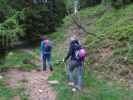 Thomas und Birgit zwischen Sonnenalpe Nassfeld und Däumling-Klettersteig