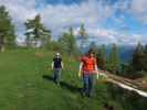 Birgit und Thomas zwischen Sonnenalpe Nassfeld und Däumling-Klettersteig