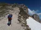 Thomas und Birgit zwischen Däumling-Klettersteig und Gartnerkofel