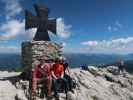 Ich, Thomas und Birgit am Gartnerkofel, 2.195 m