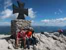 Ich, Thomas und Birgit am Gartnerkofel, 2.195 m