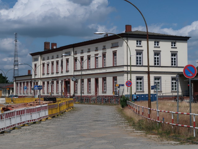 Bahnhof Ludwigslust (20. Juni)