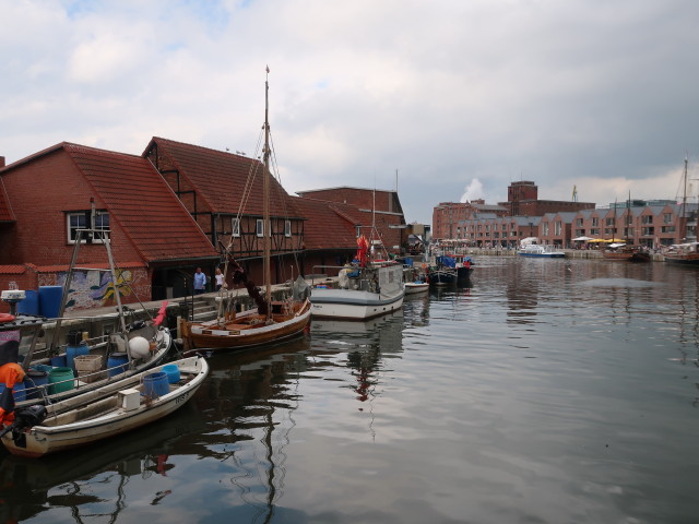 Alter Hafen in Wismar (21. Juni)