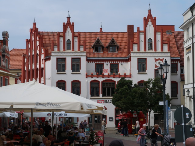 Ratsapotheke in Wismar (21. Juni)