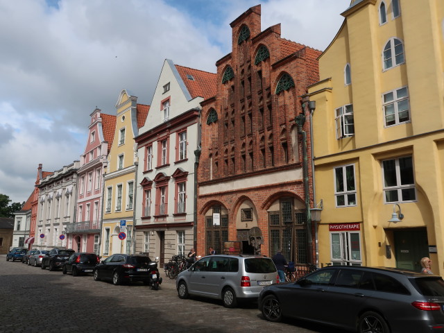 Mühlenstraße in Stralsund (23. Juni)