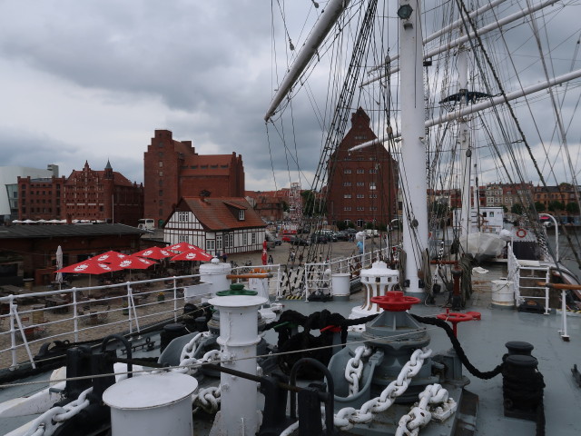 Gorch Fock I in Stralsund (23. Juni)