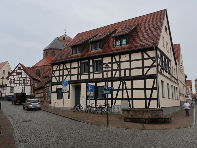 Burgstraße in Wolgast (24. Juni)