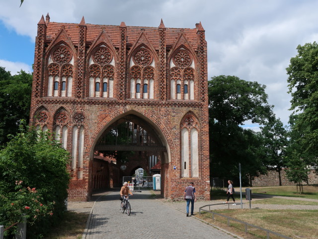 Stargarder Tor in Neubrandenburg (25. Juni)