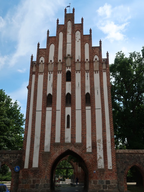 Stargarder Tor in Neubrandenburg (25. Juni)