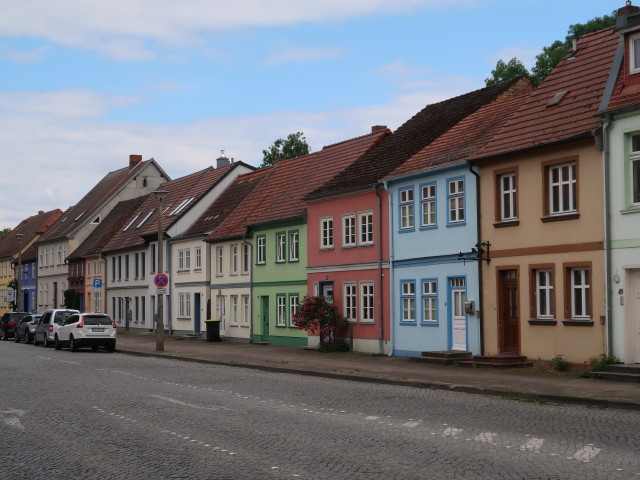 Große Wollweberstraße in Neubrandenburg (25. Juni)