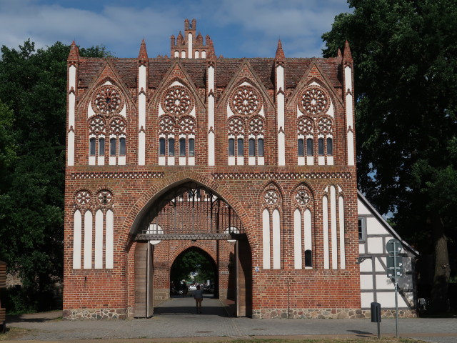 Treptower Tor in Neubrandenburg (25. Juni)