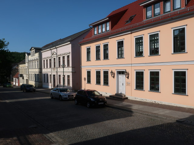 Töpferstraße in Neustrelitz (26. Juni)