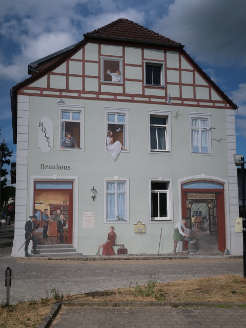 Hotel Brauhaus in Waren an der Müritz (26. Juni)