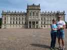 Sabine und ich beim Schloss Ludwigslust (20. Juni)