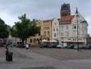 Sabine Am Markt in Wismar (21. Juni)