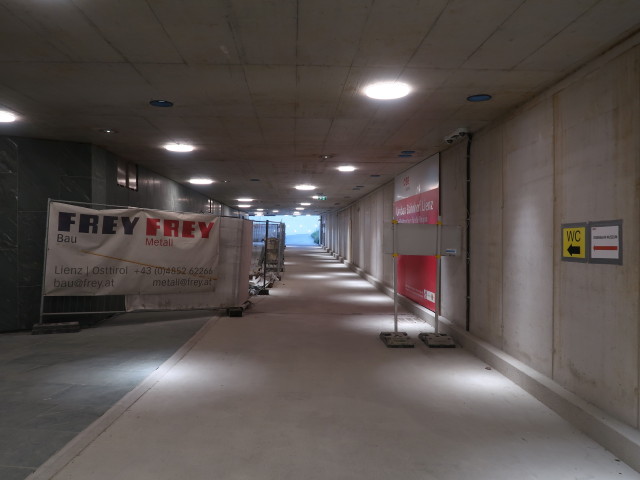 Bahnhof Lienz, 674 m