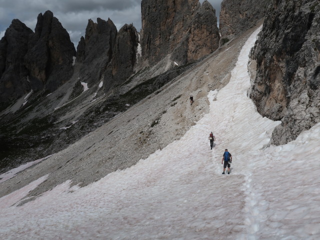 Arian, Josef und Frank zwischen Paracarro und Weg 115