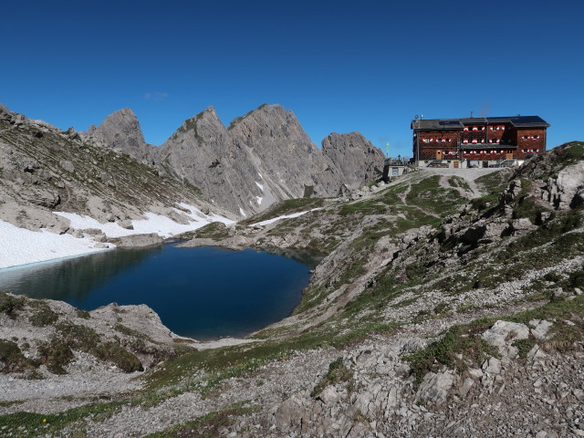 Kleiner Laserzsee und Karlsbader Hütte