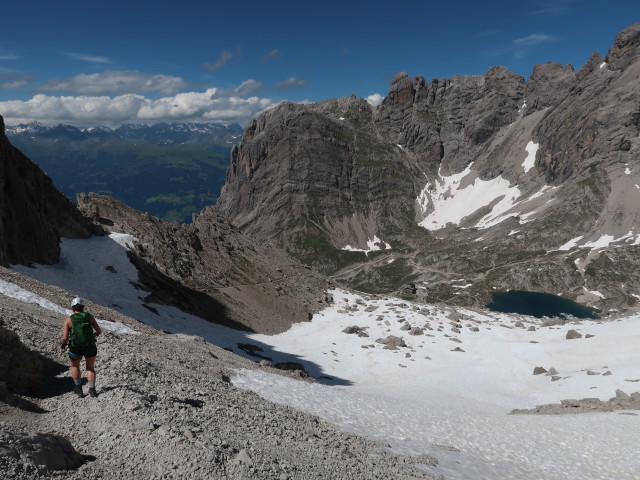 Ursa zwischen Seekofel-Klettersteig und Laserzsee