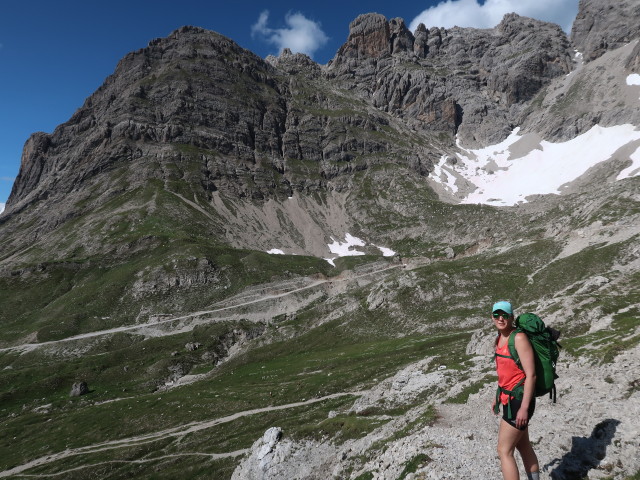 Ursa am Egerländerweg zwischen Karlsbader Hütte und Marcherstein