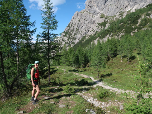 Ursa am Egerländerweg zwischen Marcherstein und Insteinhütte