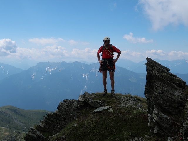 Josef zwischen Kristallspitze und Rotwieland