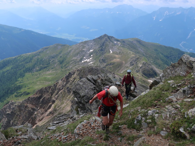 Josef und Gerald zwischen Kristallspitze und Rotwieland