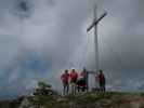 Ich, Josef, Raphael, Frank und Gerald am Scharnik, 2.657 m