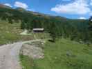 Josef, Raphael und Frank zwischen Ochsnerhütte und Parkplatz Leppner Alm