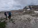 Armin, Ronald und Martin zwischen Passo del Grostè und Sentiero Alfredo Benini (17. Juli)