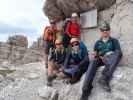 Sentiero Alfredo Benini: Ich, Aaron, Armin, Martin und Ronald (17. Juli)