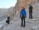 Martin und Ronald in der Bocca del Armi (19. Juli)