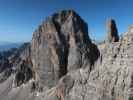 Cima Brenta Alta von der Via delle Bocchette Centrale aus (19. Juli)