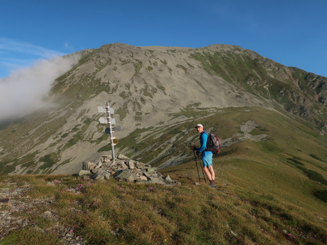 Herbert im Brandstättertörl, 2.021 m (24. Juli)