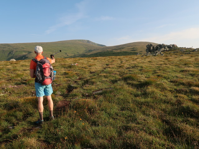 Herbert zwischen Kleinganghütte und Repenstein (25. Juli)