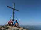 Ich und Herbert am Geierhaupt, 2.417 m (24. Juli)