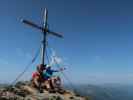 Ich und Herbert am Geierhaupt, 2.417 m (24. Juli)